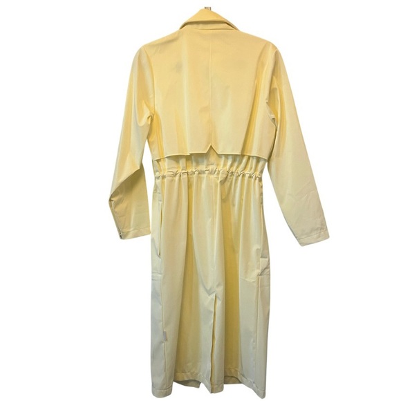 NWT Rains String Overcoat in Pearl - Picture 4 of 9